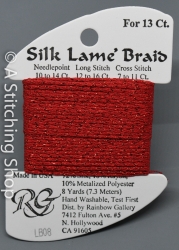 Silk Lame' 13-LB008-Red