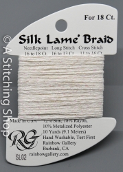 Silk Lame' 18-SL002-White