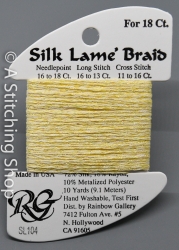 Silk Lame' 18-SL104-Soft Yellow