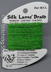 Silk Lame' 18-SL112-Spring Green