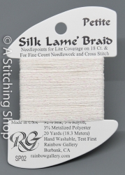 Silk Lame' Petite-SP002-White