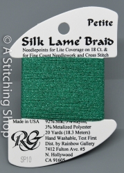 Silk Lame' Petite-SP010-Green