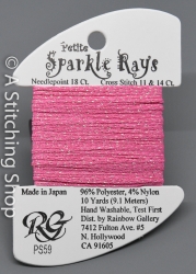 Petite Sparkle Rays-PS059-Hot Pink