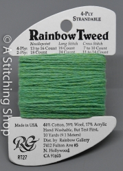 Rainbow Tweed-RT27-Christmas Green