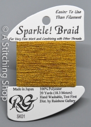 Sparkle! Braid-SK01-Yellow Gold