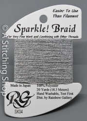 Sparkle! Braid-SK04-Silver