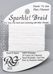 Sparkle! Braid-SK06-White Pearl