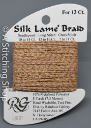 Silk Lame' 13-LB101-Honey Bronze