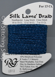 Silk Lame' 13-LB113-Dark Lagoon
