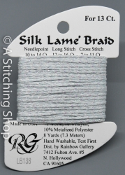 Silk Lame' 13-LB138-Glacier