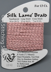 Silk Lame' 13-LB143-Cameo Pink