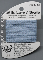 Silk Lame' 13-LB019-Antique Blue