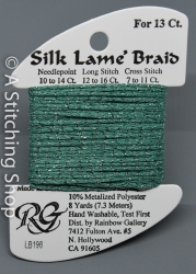 Silk Lame' 13-LB198-Wasabi