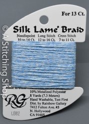 Silk Lame' 13-LB082-Lite China Blue