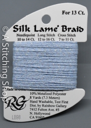 Silk Lame' 13-LB098-Pale Antique Blue