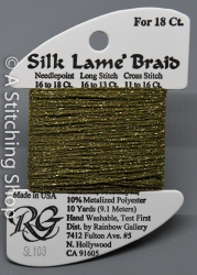 Silk Lame' 18-SL103-Olive
