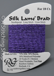 Silk Lame' 18-SL110-Dark Violet