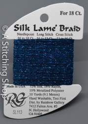Silk Lame' 18-SL113-Dark Lagoon