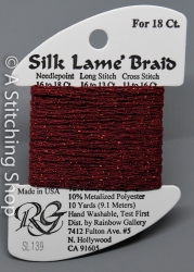 Silk Lame' 18-SL139-Cardinal