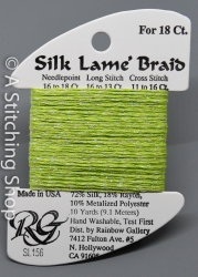 Silk Lame' 18-SL156-Kiwi