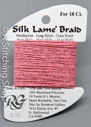 Silk Lame' 18-SL163-Medium Rose