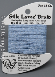 Silk Lame' 18-SL019-Antique Blue