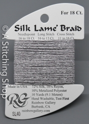 Silk Lame' 18-SL040-Dove Gray