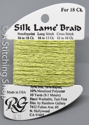 Silk Lame' 18-SL072-Lite Chartreuse