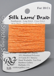 Silk Lame' 18-SL085-Tangerine