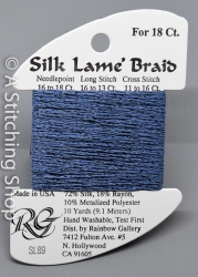 Silk Lame' 18-SL089-Blue Jeans