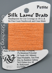 Silk Lame' Petite-SP157-Tangelo