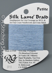 Silk Lame' Petite-SP019-Antique Blue