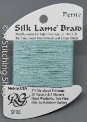 Silk Lame' Petite-SP195-Marine Blue
