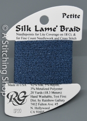 Silk Lame' Petite-SP020-Dark Antique Blue