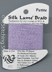 Silk Lame' Petite-SP022-Lavender