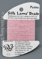 Silk Lame' Petite-SP025-Rose Pink