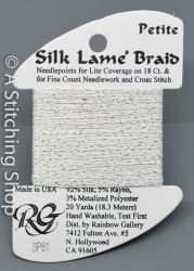 Silk Lame' Petite-SP081-Platinum