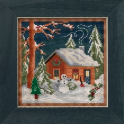 MH 14-1834-Christmas Cabin (Winter Holiday)