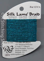 Silk Lame' 13-LB214-Lake Blue