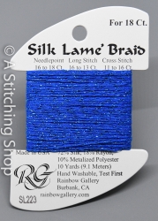 Silk Lame' 18-SL223-Crystal Blue