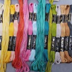 Tiny Modernist-2020 Easter Wishes SAL--DMC (11 skeins) and Weeks Thread (16 skeins) Pack