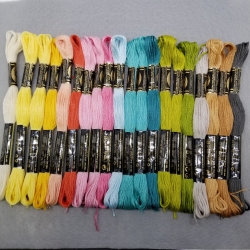 Tiny Modernist-2020 Easter Wishes SAL--DMC Thread Pack (20 skeins)