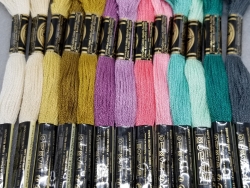 Tiny Modernist-2021 Zodiac Signs SAL--DMC (19 skeins)