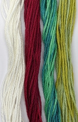 Tiny Modernist-2022 SAL-Hello Spring-Thread Pack-Weeks Dye Works (6 skeins)
