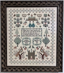 Fox and Rabbit-Elizabeth Broadhead-KIT-Linen 40ct.