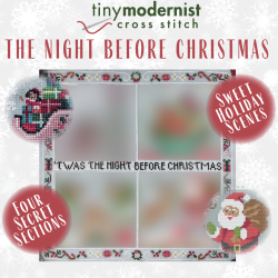 Tiny Modernist-2023-'Twas the Night Before Christmas SAL-Charts (4 parts) 