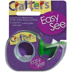 Crafter's Easy See Tape-Green