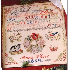 Permin 155301-Sampler-1859-Anna