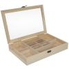 Wood-Jewelry Box w/Compartments
