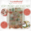 Tiny Modernist-2026 Very Merry Apothecary SAL-Printed Chart 